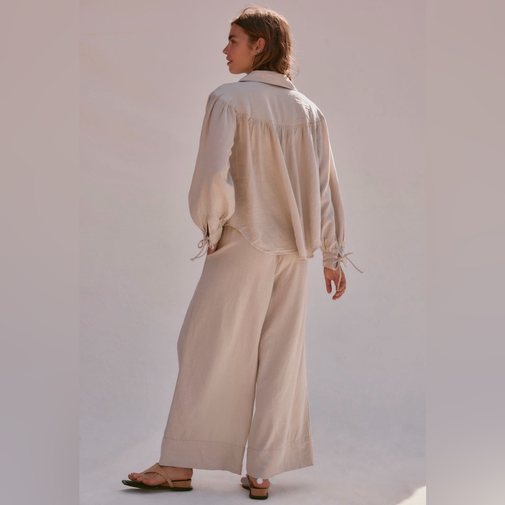 Free People Cream Pants & Jumpsuit Set - Picture 2 of 11